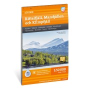 Kittelfjäll, Marsfjäll och Klimpfjäll 1:50 000 Calazo